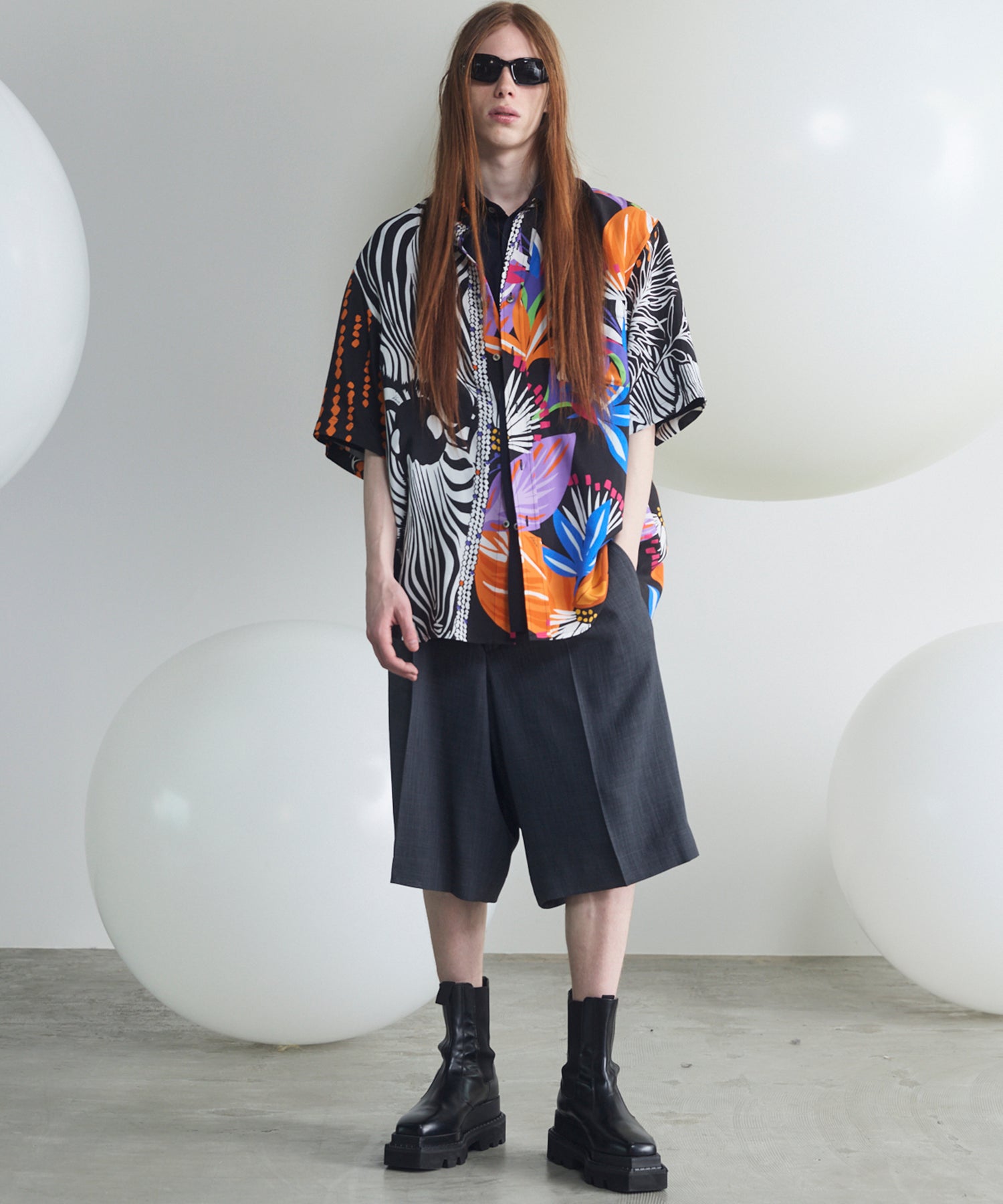 【26SS PRE-ORDER】Triacetate Prime-Wide Shorts
