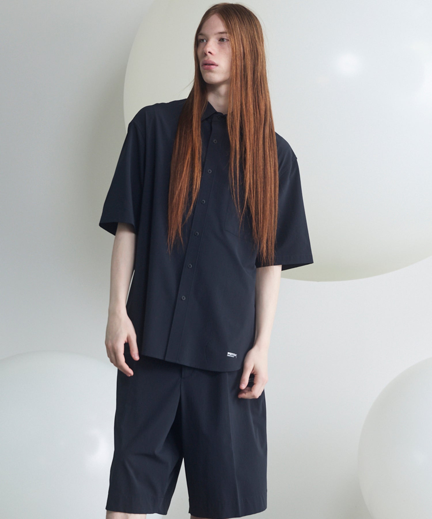 【PERTEX】Regular Collar Prime-Over Short Sleeve Shirt