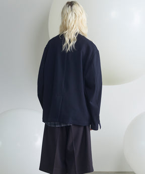 Slab Rayon Relax-Over 2B Tailored Jacket