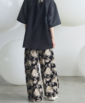 【26SS PRE-ORDER】Linen Mix Slab Side Big Pocket Prime-Wide Pants