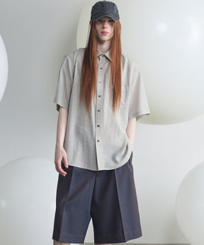 Triacetate Prime-Over Short Sleeve Shirt