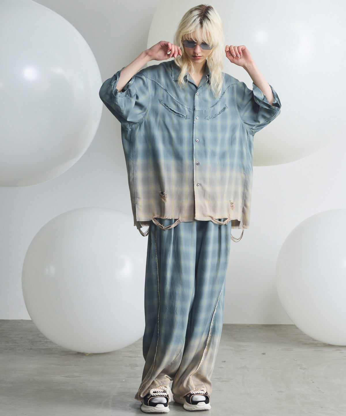 【26SS PRE-ORDER】Crispy Cross Calze Regular-Over 2B Tailored Jacket