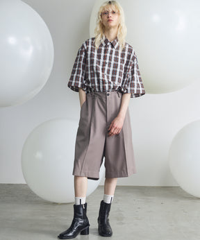 【26SS PRE-ORDER】Linen Mix Slab Side Big Pocket Prime-Wide Pants