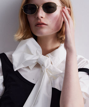 Skinny Metal Frame Sunglasses