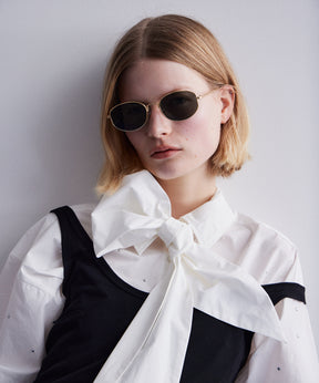 Skinny Metal Frame Sunglasses