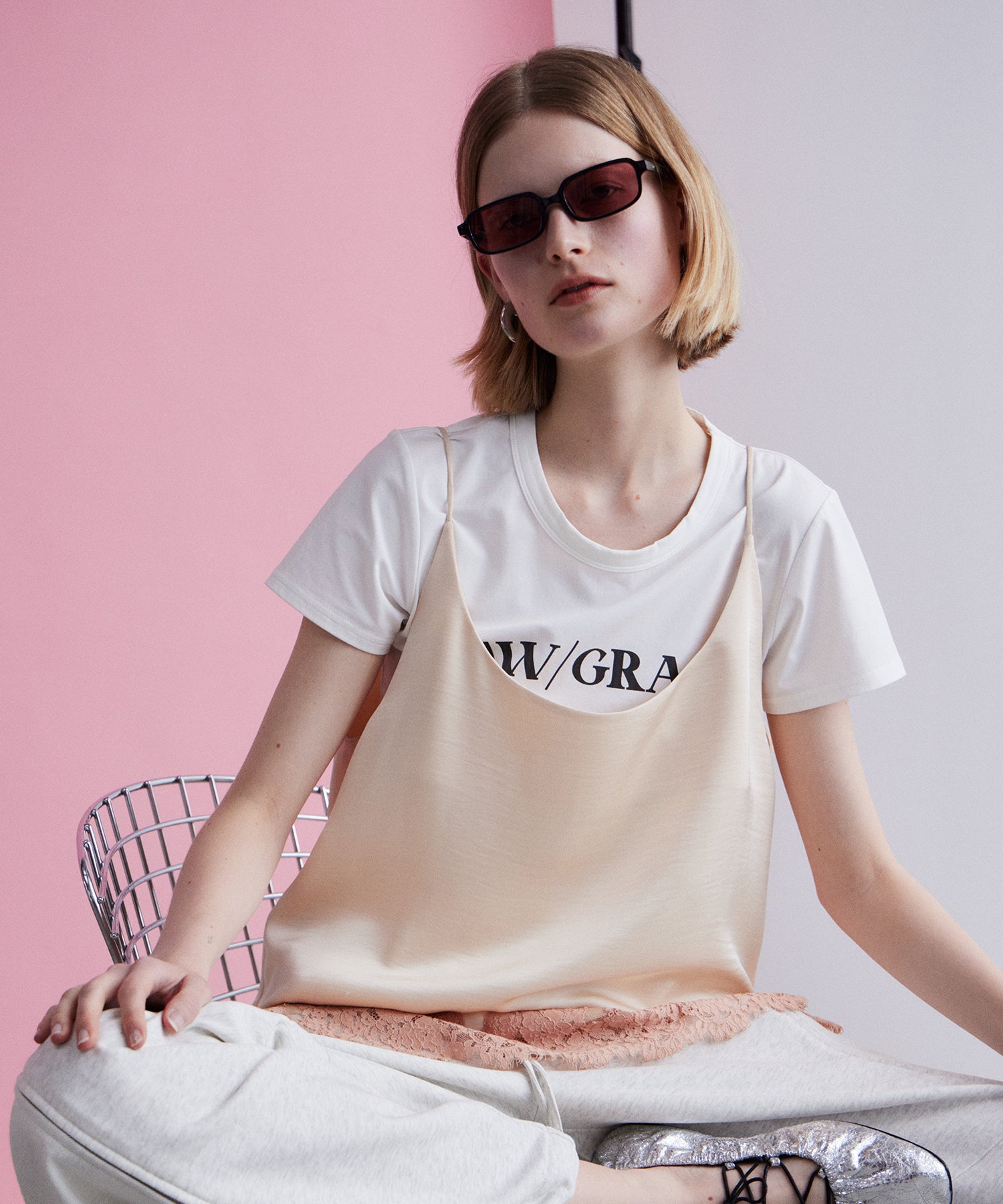 Skinny Square Sunglasses