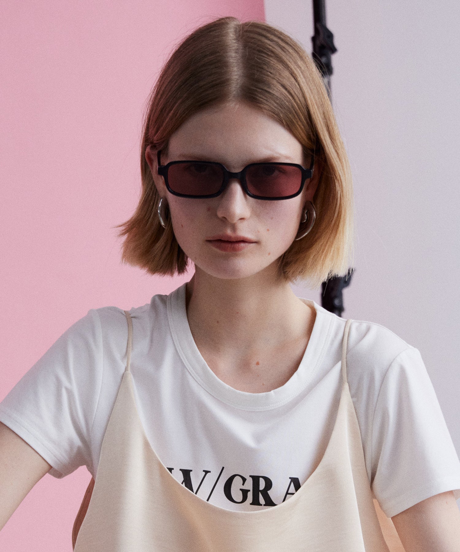 Skinny Square Sunglasses