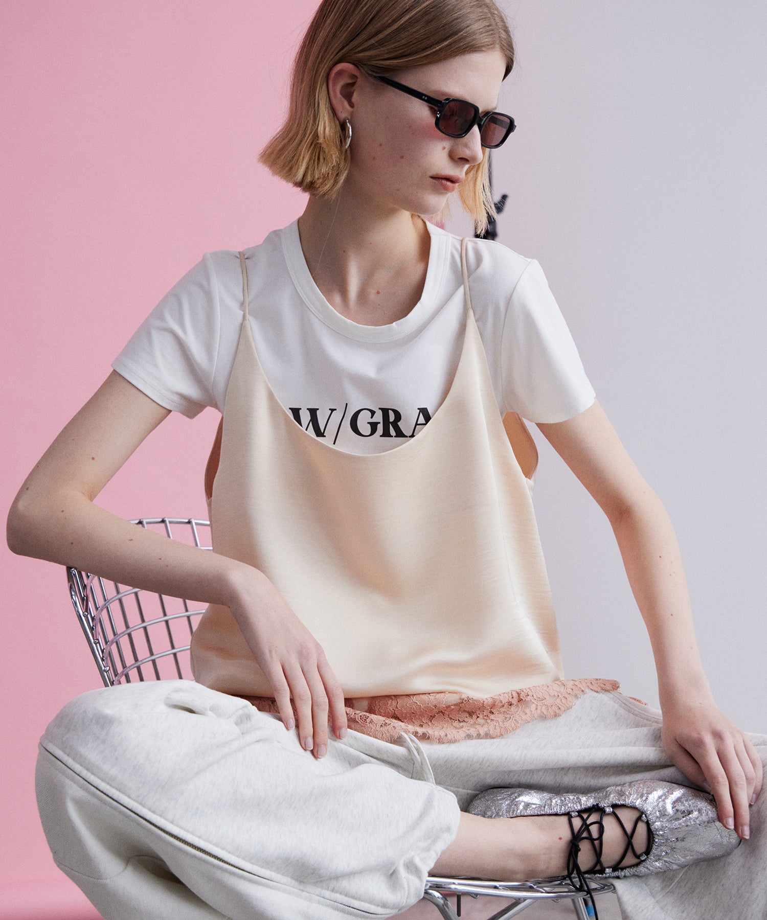 Skinny Square Sunglasses