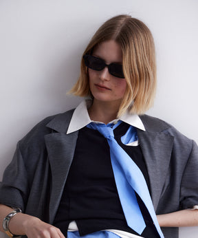 Skinny Square Sunglasses