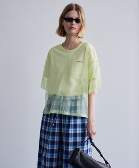 【PRE-ORDER】Sheer Layered T-Shirt
