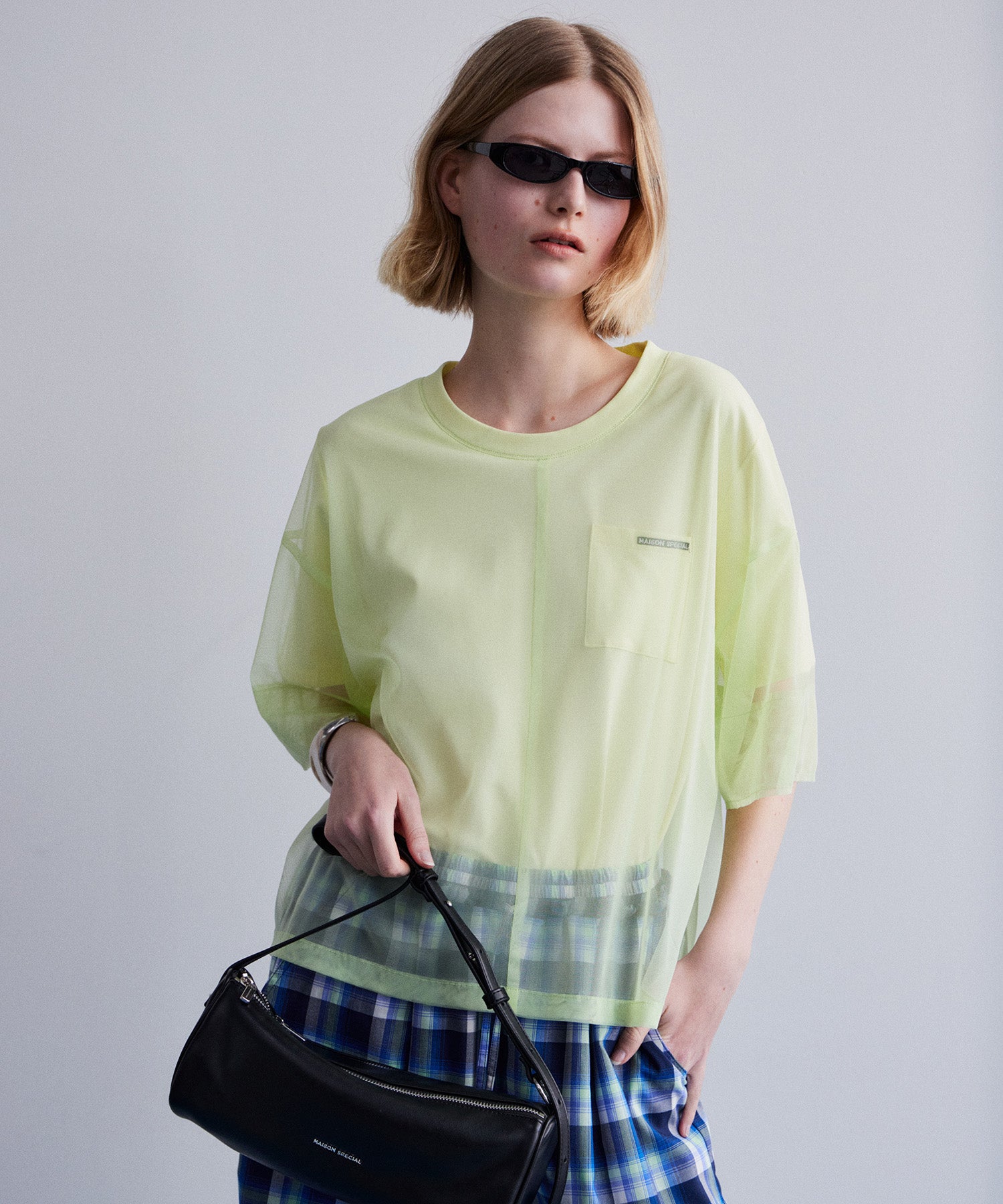 【PRE-ORDER】Sheer Layered T-Shirt