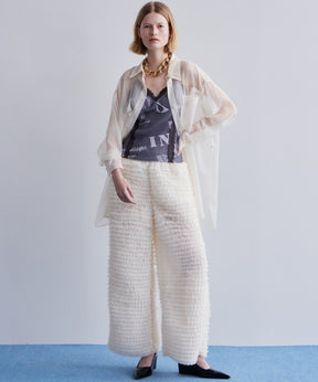 Tulle Tiered Easy Pants