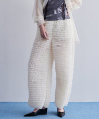 Tulle Tiered Easy Pants