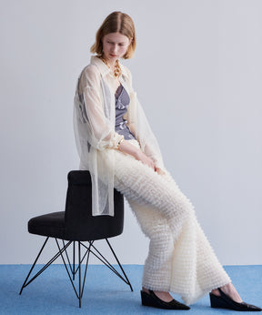 Tulle Tiered Easy Pants