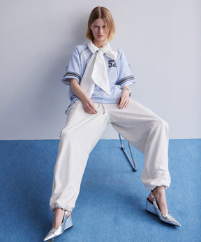 Front Zip Sweat Pants
