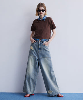 Baggy Denim Pants