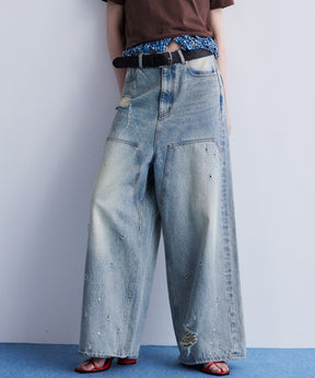 Baggy Denim Pants