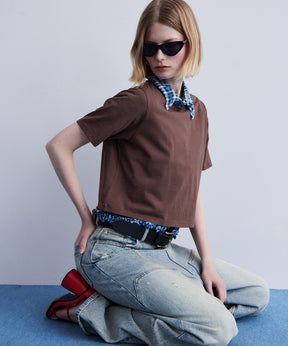 French Terry Layered Set T-Shirt