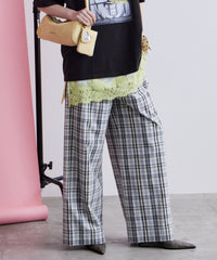 Multi-Color Easy Check Pants