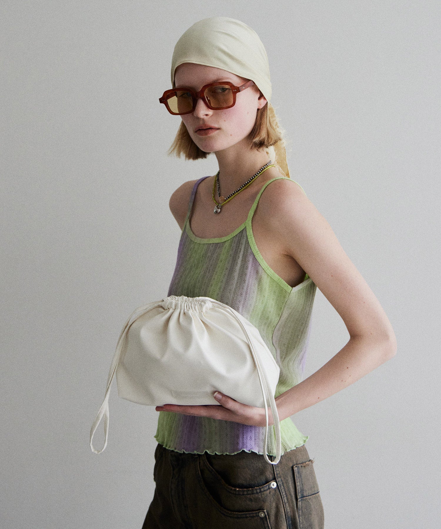Vegan Leather 2way Purse Small Shoulder Bag