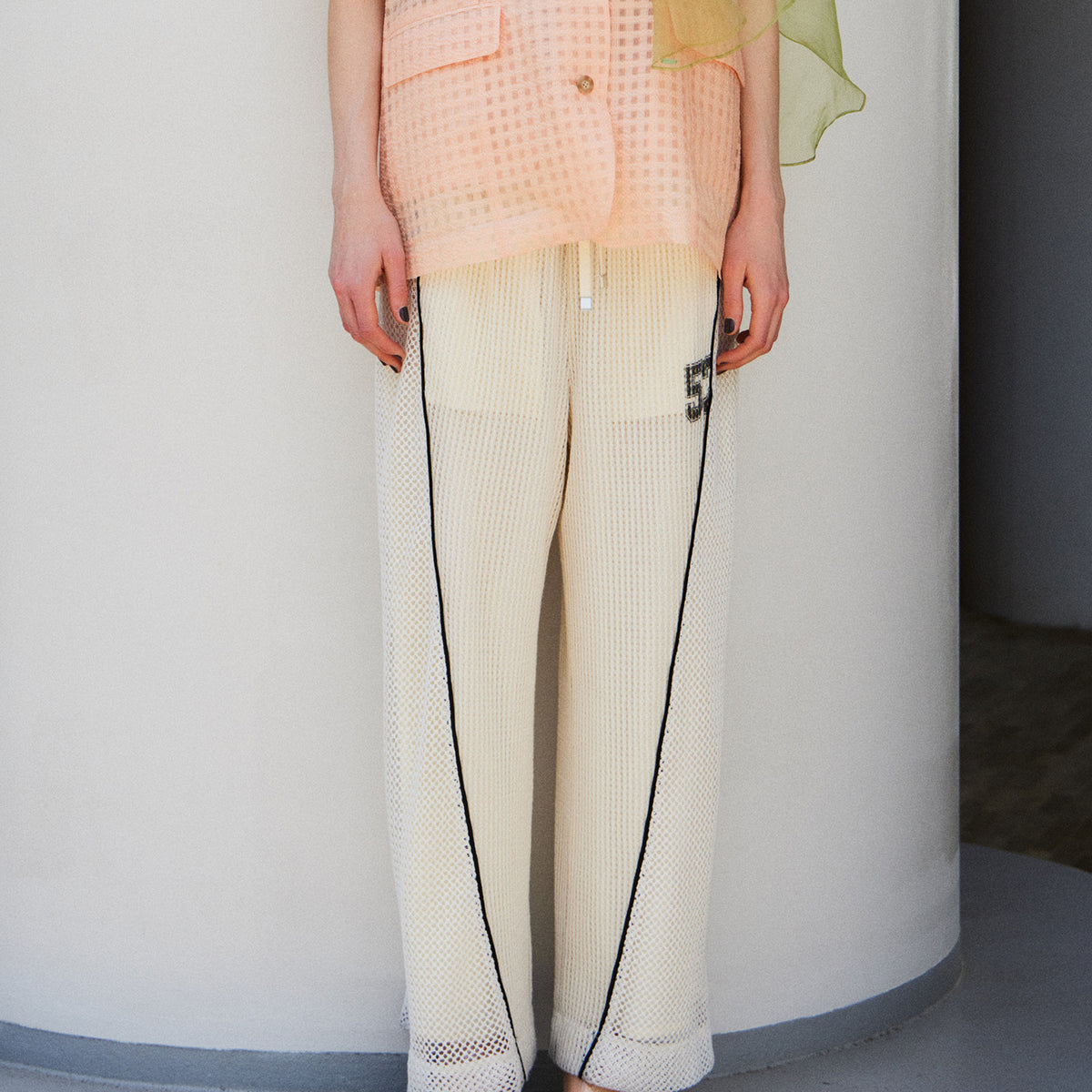 Numbering Mesh Pants