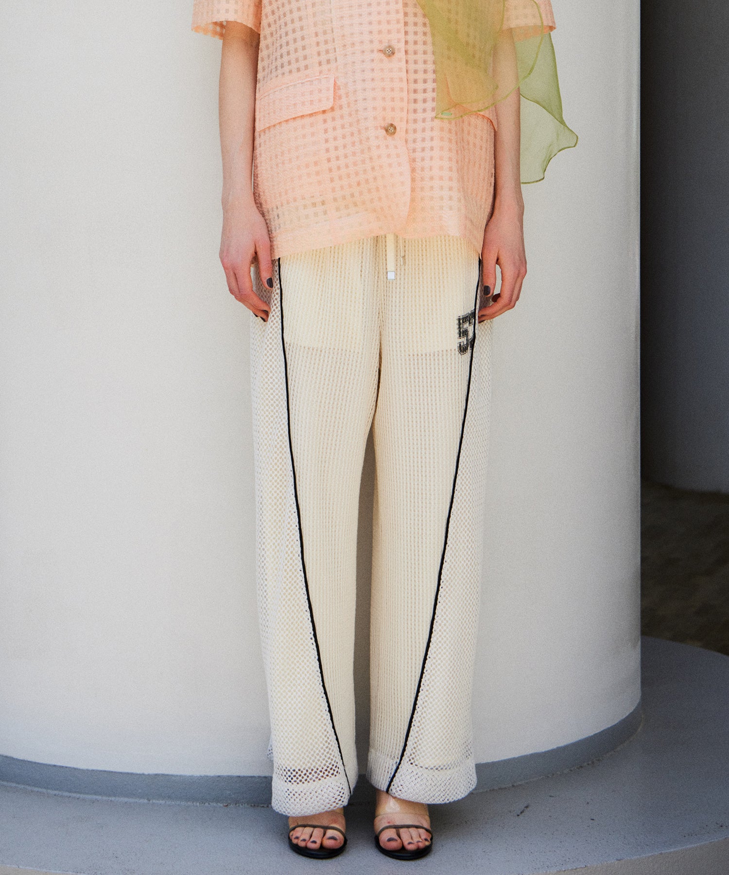 Numbering Mesh Pants