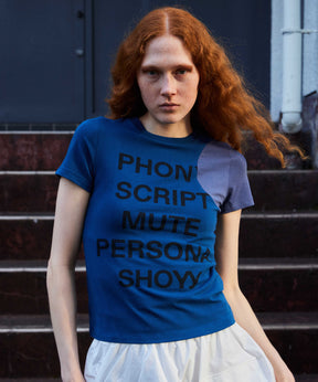OPEN YY YY DOT TYPO TEE