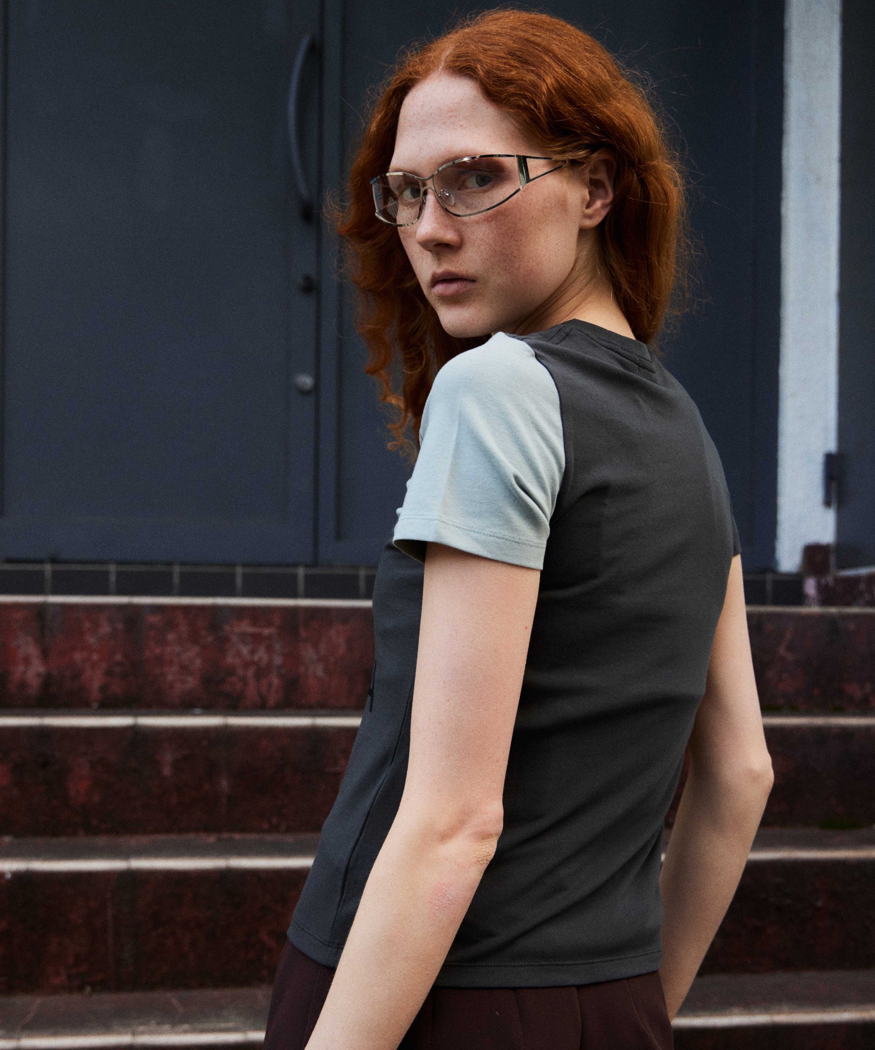 OPEN YY YY DOT TYPO TEE
