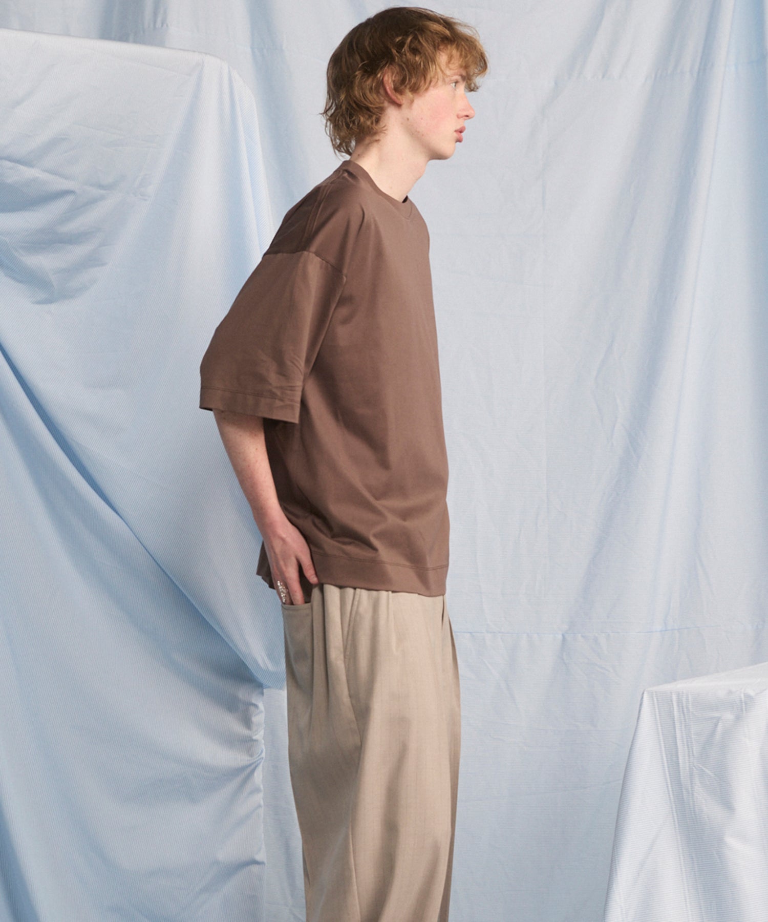 【26SS PRE-ORDER】Suvin GIZA Cotton Prime-Over Short-sleeved T-shirt