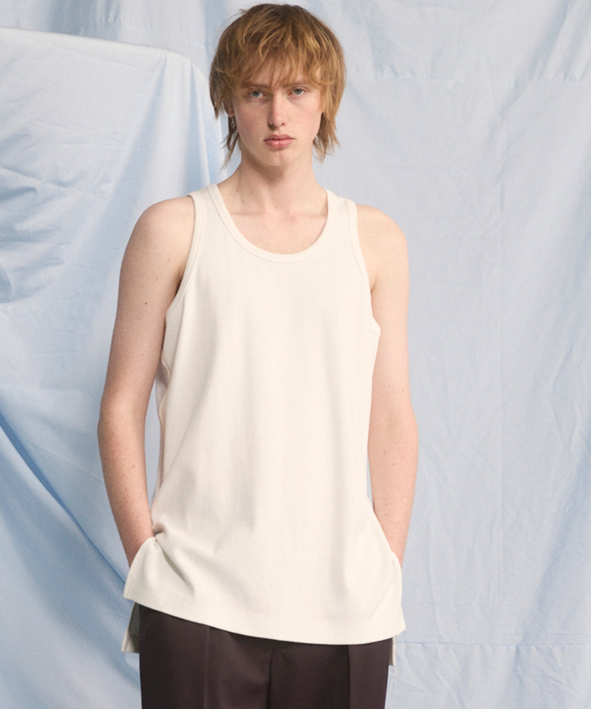 Fraise Layered Square Tank Top