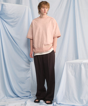 [26SS PRE-ORDER] Over-Dye Embroidery Short-sleeved T-shirt