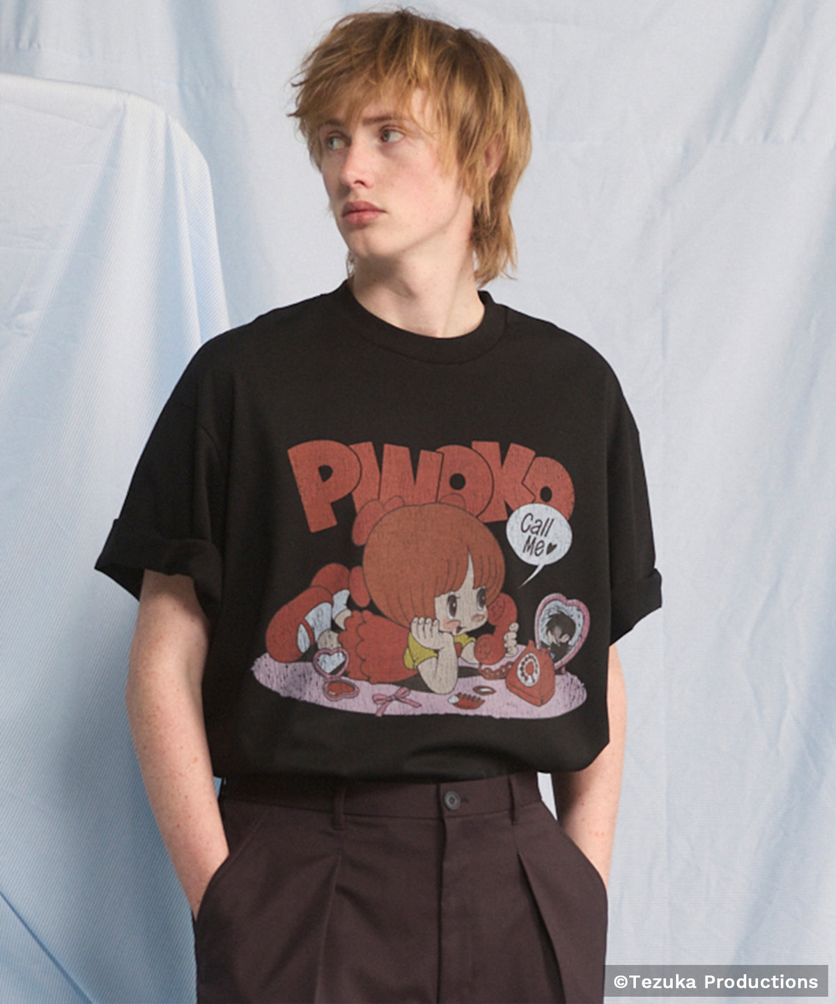[26SS PRE-ORDER] [TEZUKA CHARACTERS for MAISON SPECIAL] - UNICO - Prime-Over Crew Neck Graphic T-Shirt