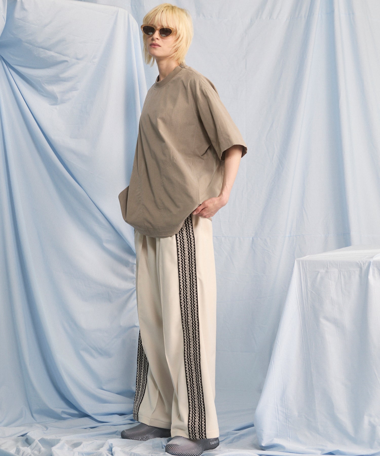 Bright Jersey Sideline One-tuck Prime-Wide Track Pants