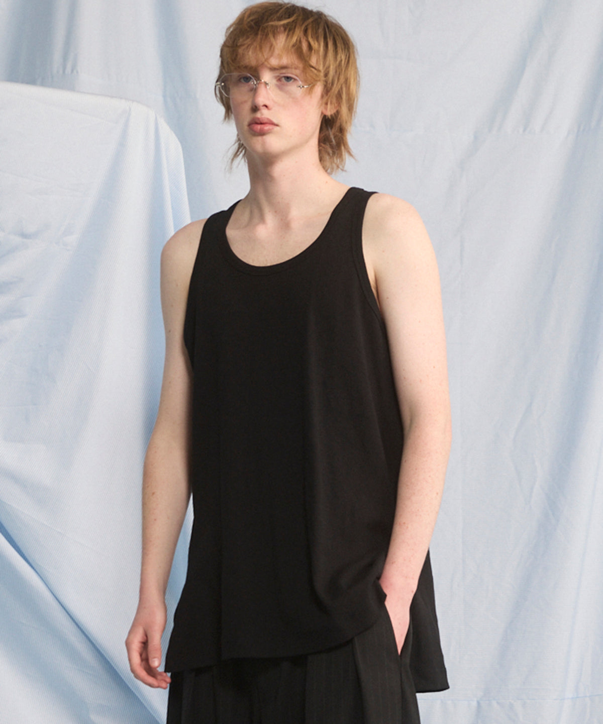 Fraise Layered Square Tank Top