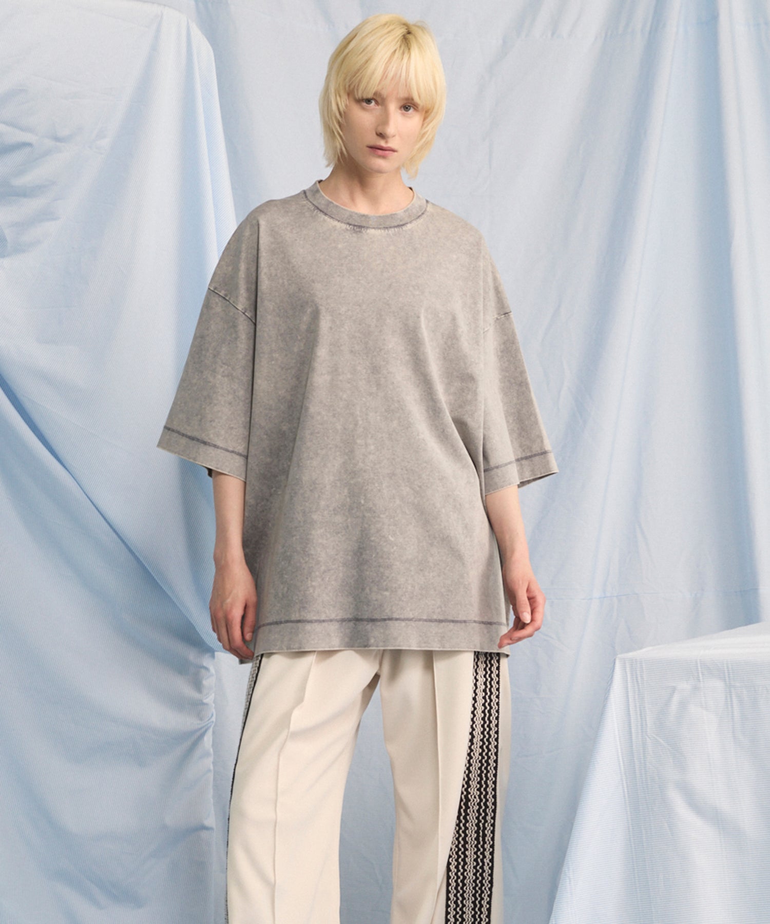 Extremely Cool Fade Smooth Prime-Over Crew Neck T-Shirt