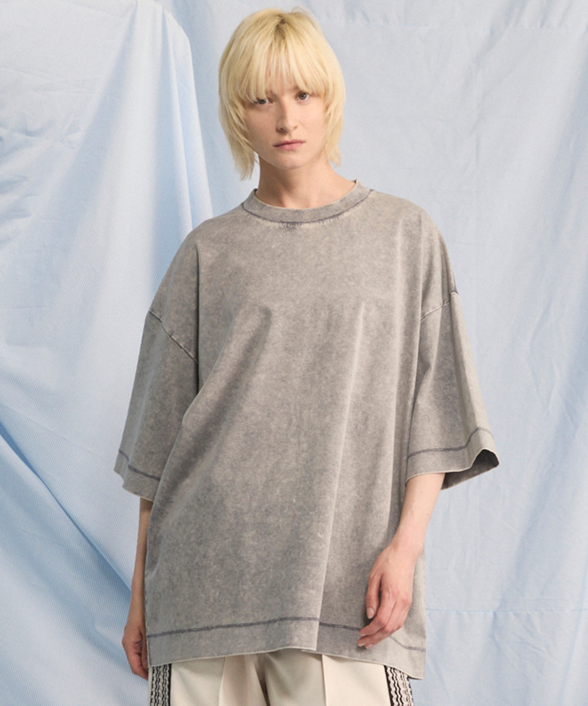 Extremely Cool Fade Smooth Prime-Over Crew Neck T-Shirt