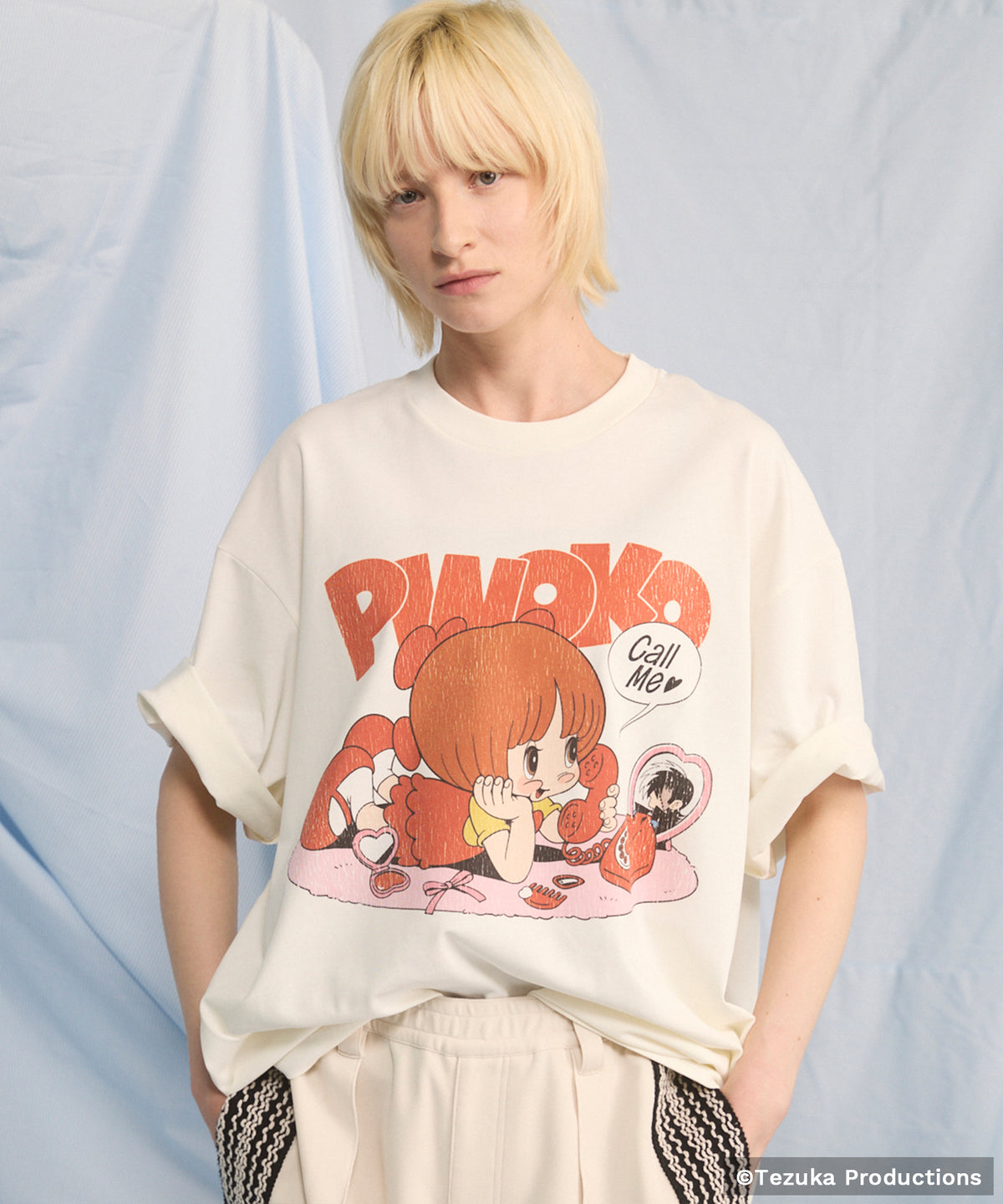 [26SS PRE-ORDER] [TEZUKA CHARACTERS for MAISON SPECIAL] - UNICO - Prime-Over Crew Neck Graphic T-Shirt