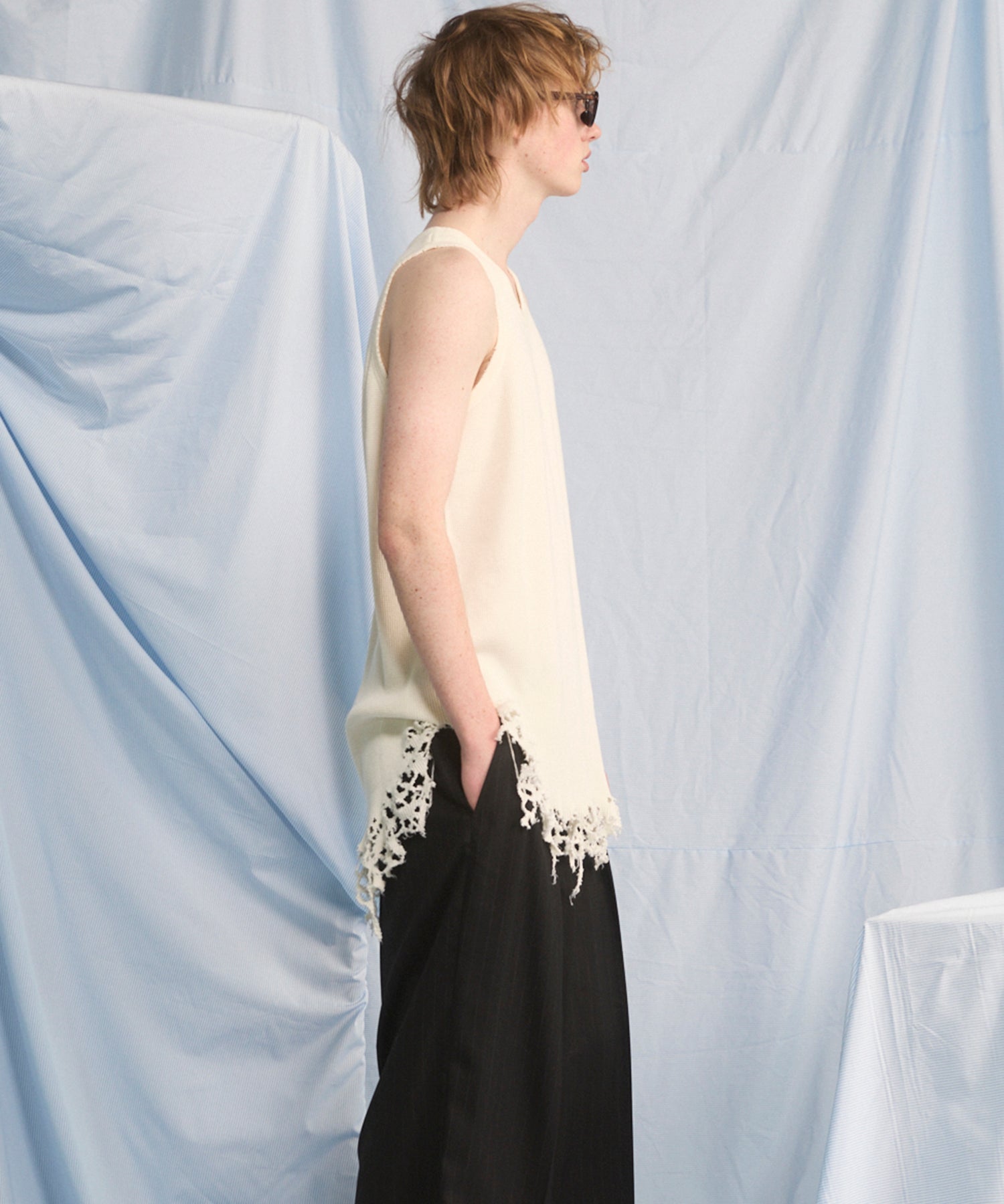 【26SS PRE-ORDER】Destructive Damage Thermal Tank Top