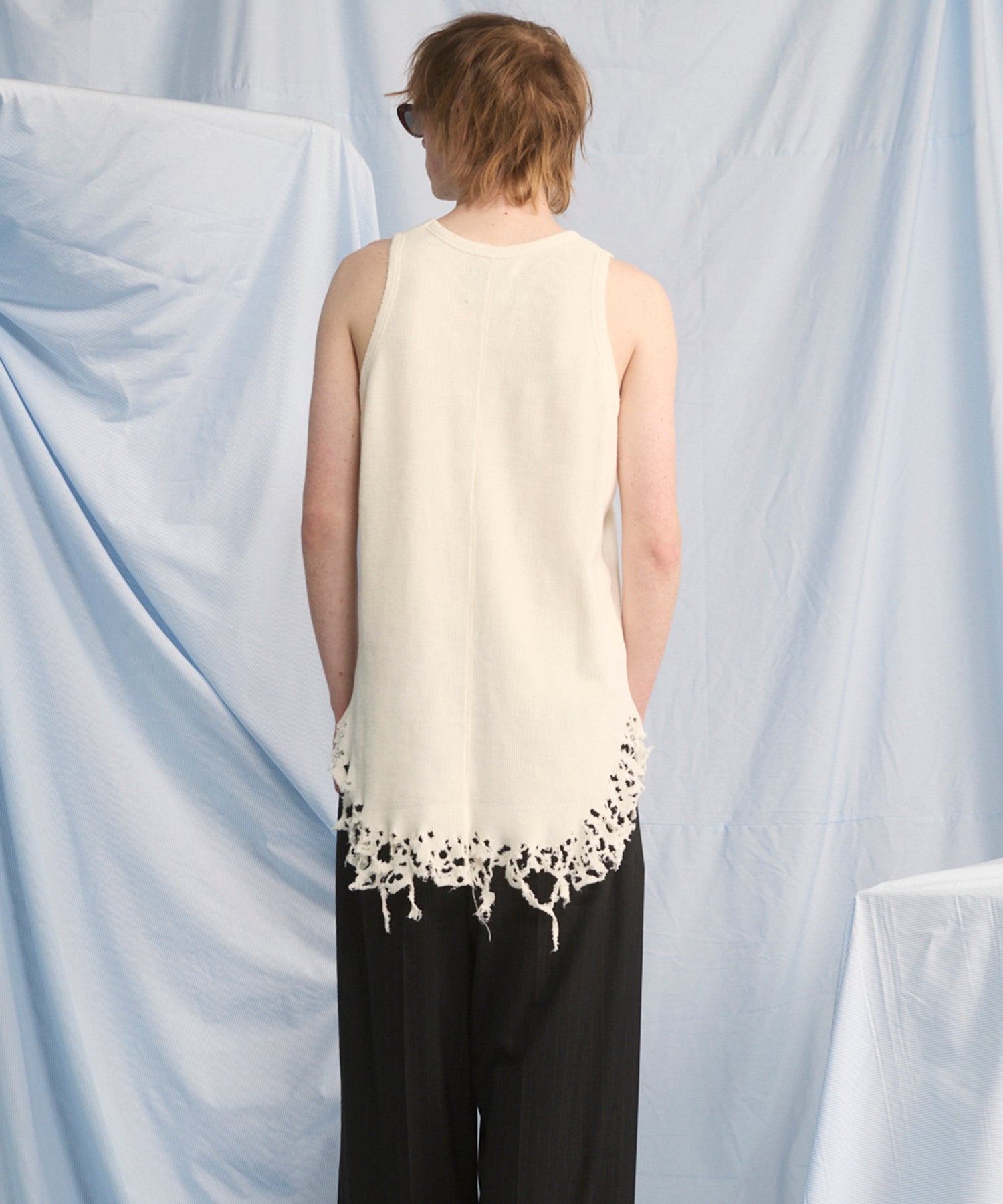 【26SS PRE-ORDER】Destructive Damage Thermal Tank Top