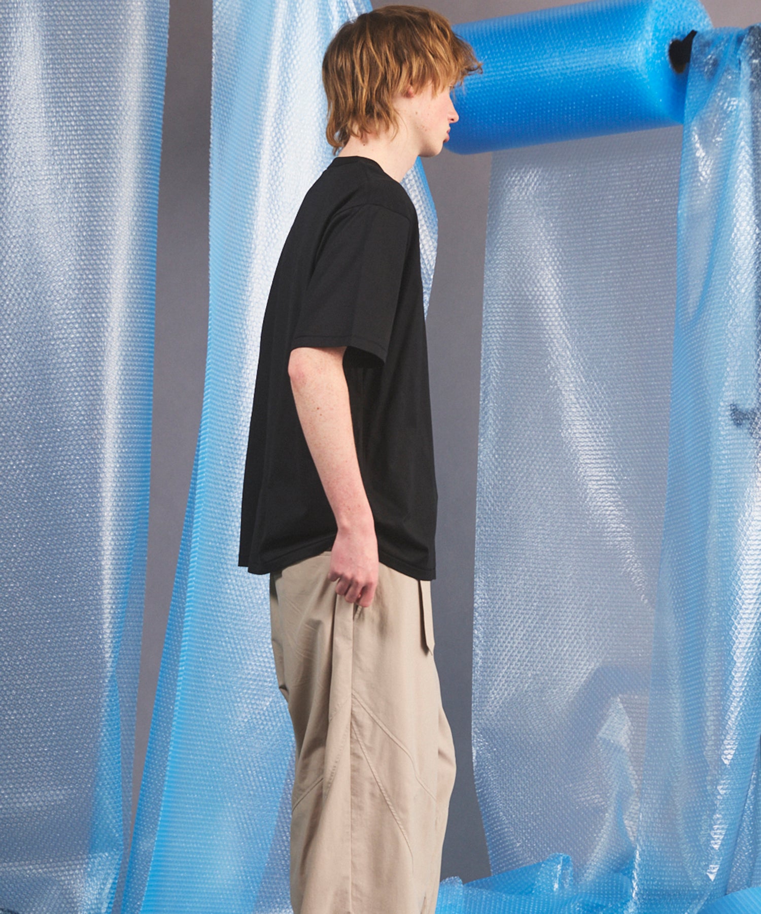 【26SS PRE-ORDER】Suvin GIZA Cotton Regular-Over Short-sleeved T-shirt