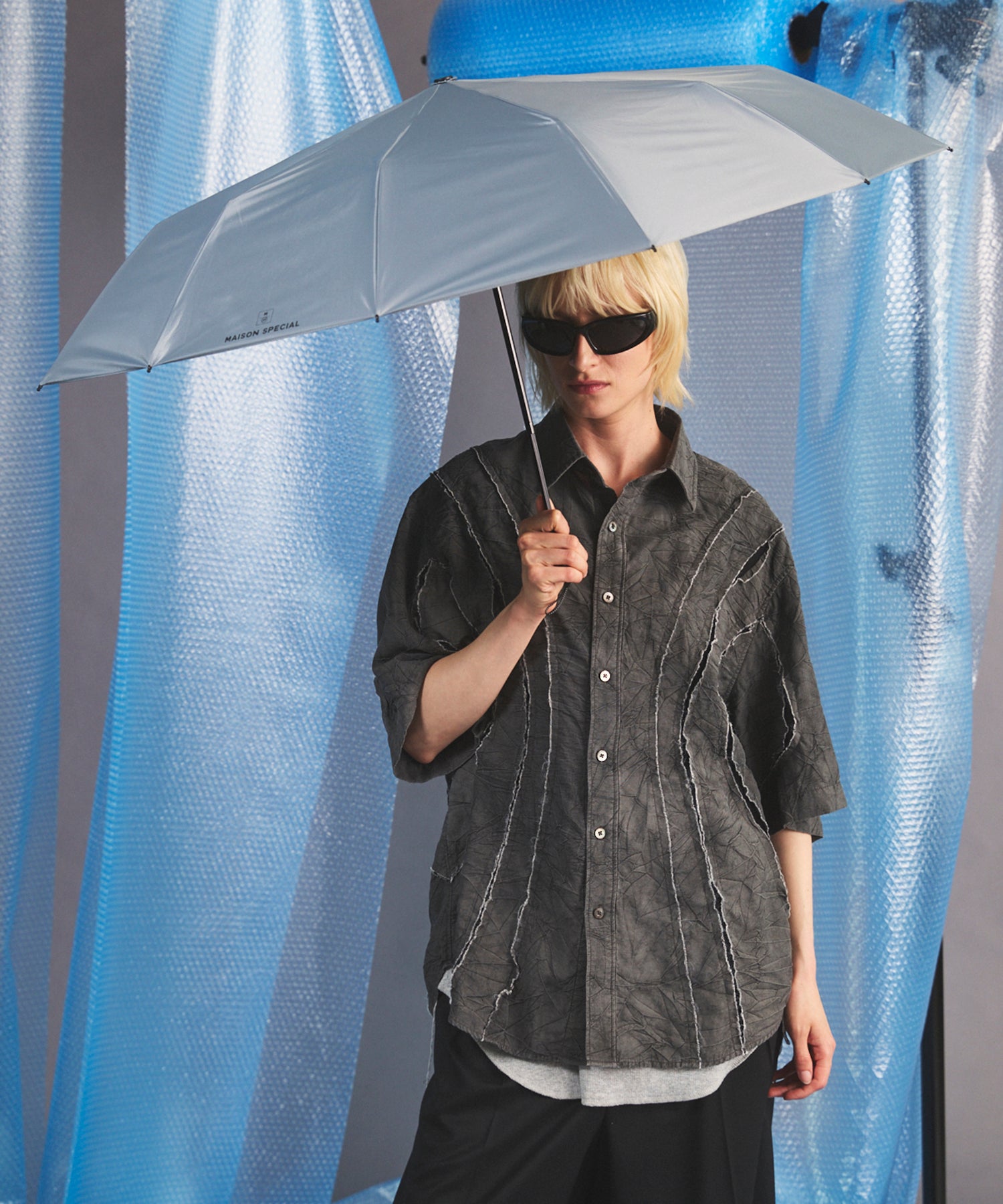 [estaa for MAISON SPECIAL] MAGICAL TECH PROTECTION Sunshade Parasol Tough 12 rib55cm