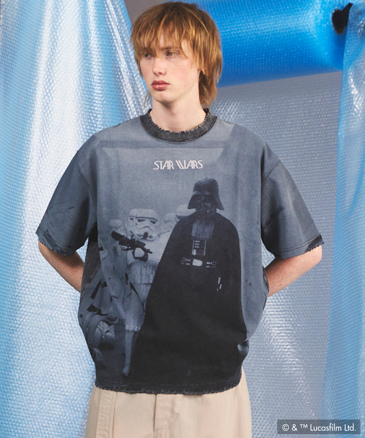 【26SS PRE-ORDER】【MOVIE SERIES】「STAR WARS」Prime-Over Crew Neck T-Shirt