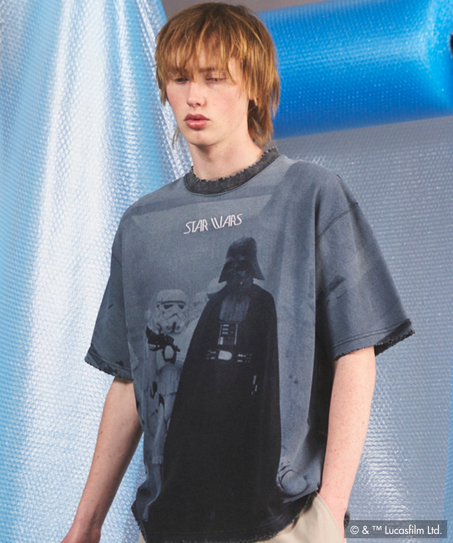 【MOVIE SERIES】「STAR WARS」Prime-Over Crew Neck T-Shirt
