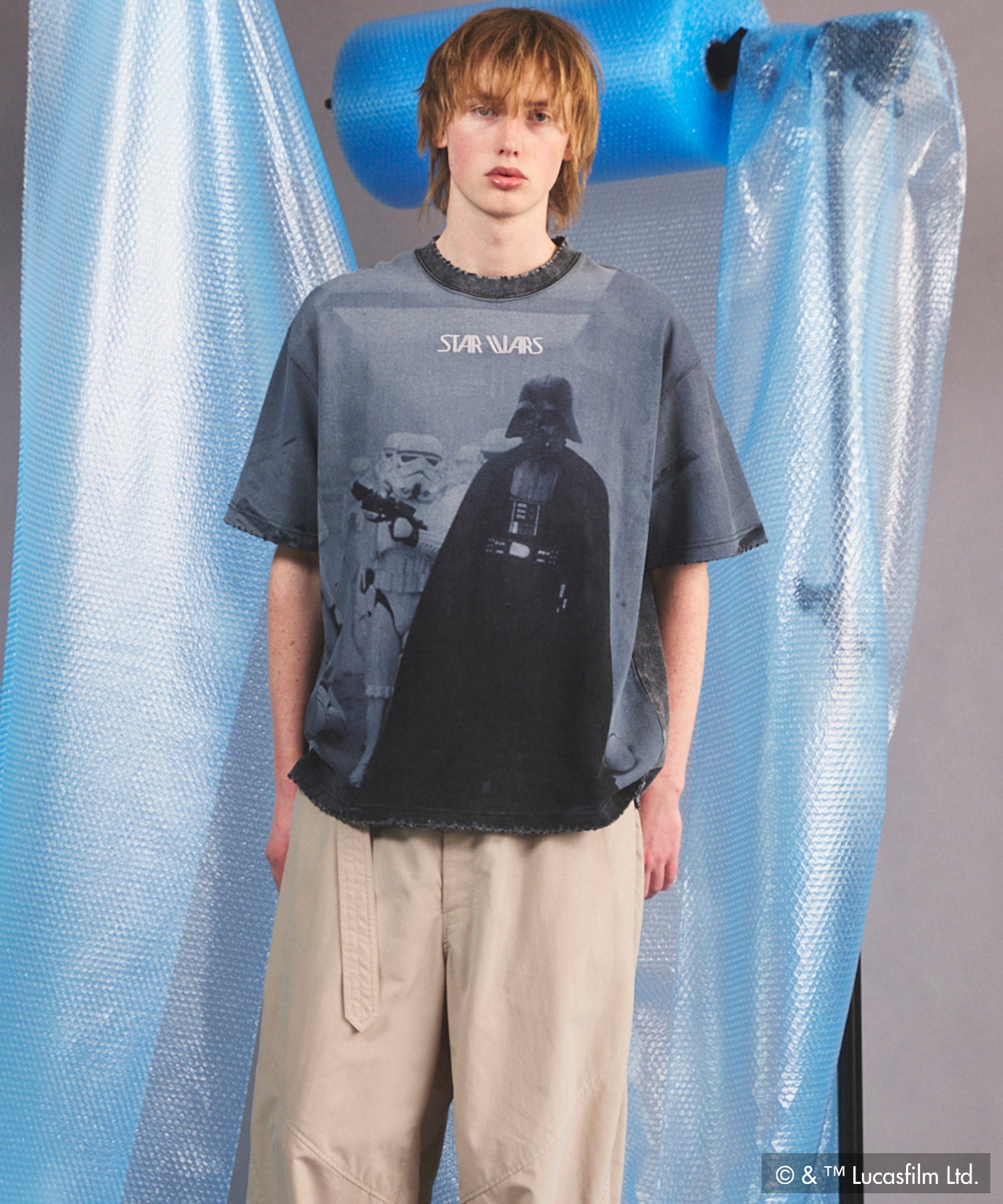 【MOVIE SERIES】「STAR WARS」Prime-Over Crew Neck T-Shirt