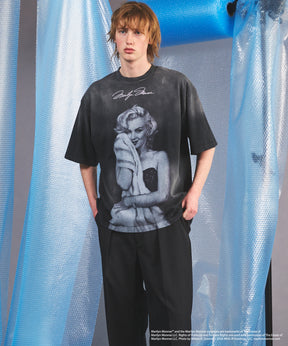 【26SS PRE-ORDER】【MOVIE SERIES】「 Marilyn Monroe」Prime-Over Crew Neck Short Sleeve T-Shirt