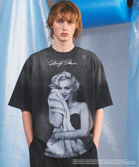 【26SS PRE-ORDER】【MOVIE SERIES】「 Marilyn Monroe」Prime-Over Crew Neck Short Sleeve T-Shirt