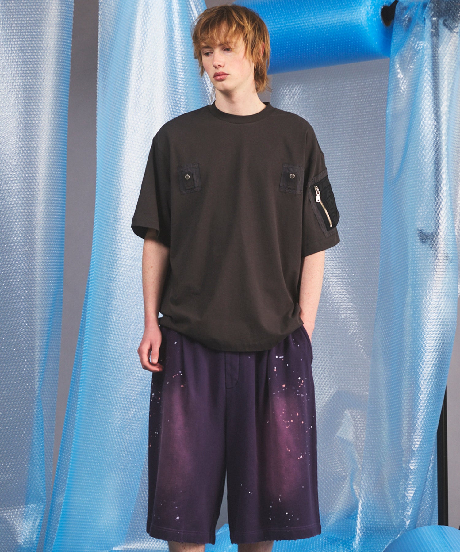 【26SS PRE-ORDER】MA-1 Details Prime-Over Short-sleeved T-shirt