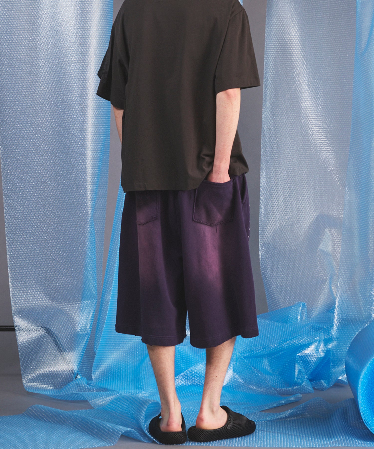 【PRE-ORDER】Destroy Damage Prime-Wide Sweat Shorts
