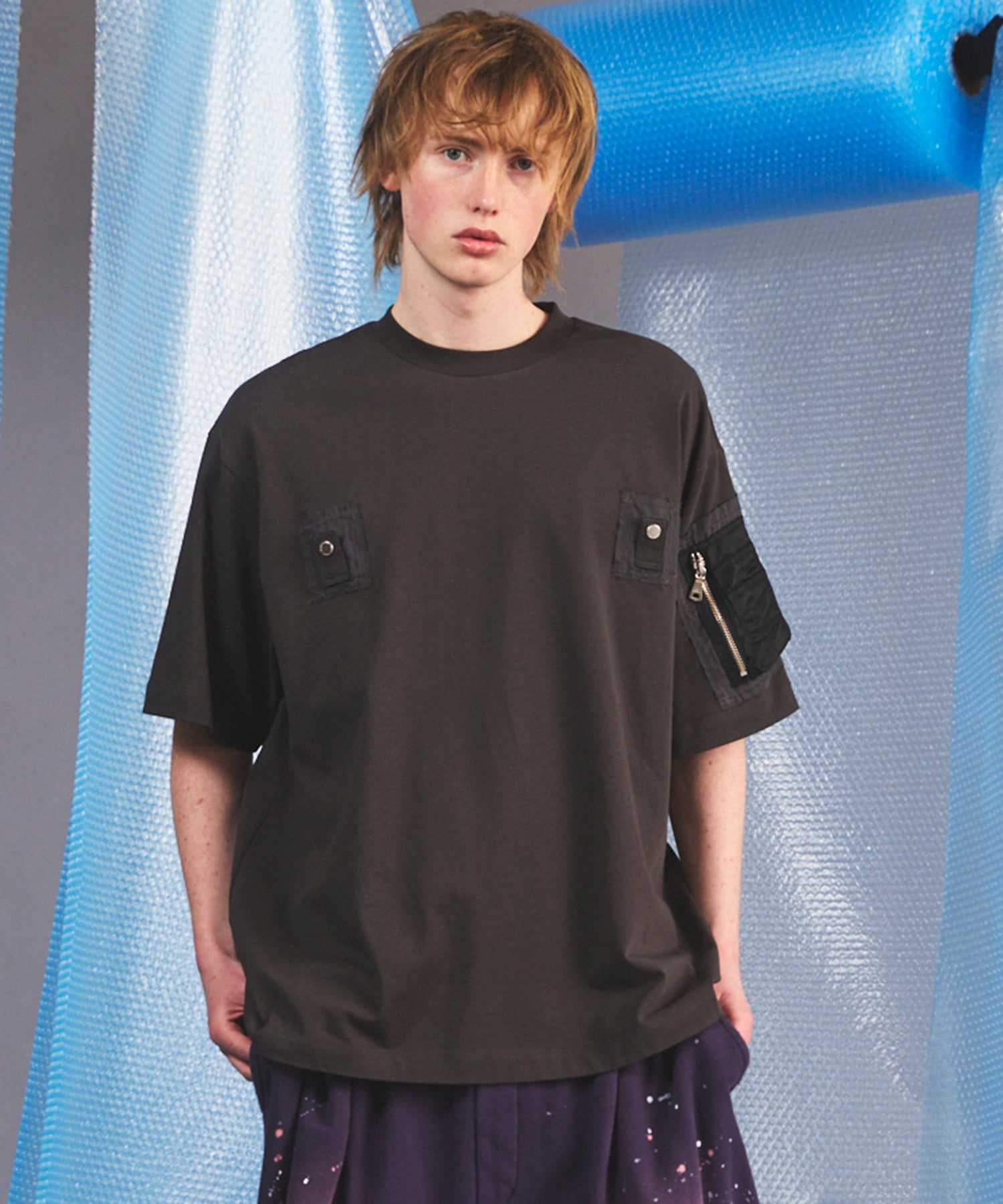 26SS PRE-ORDER】MA-1 Details Prime-Over Short-sleeved T-shirt