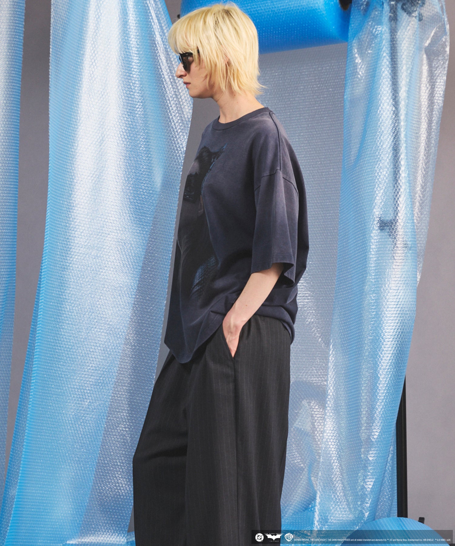 【电影系列】“STAR WARS”Graphic Print Prime-Over Crew Neck T-Shirt